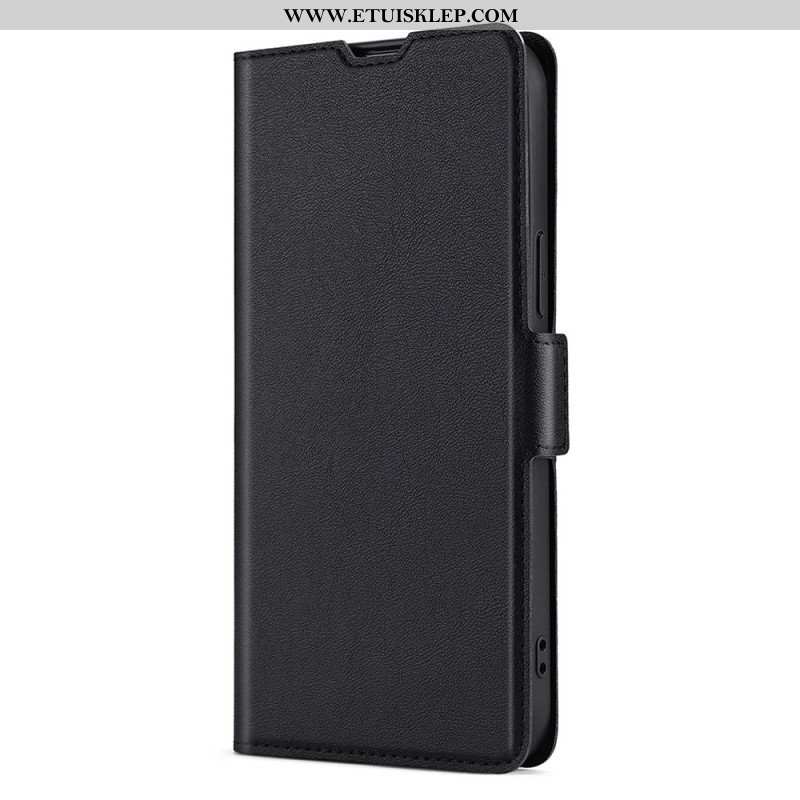 Etui Folio do Poco X4 Pro 5G Styl Z Bardzo Delikatnej Skóry
